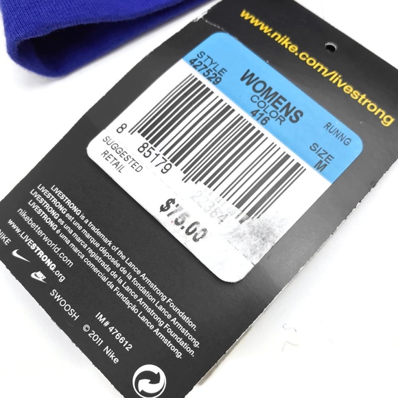 Nike Livestrong Cycling Running Shirt Jacket Sz M - Picture 8 of 8